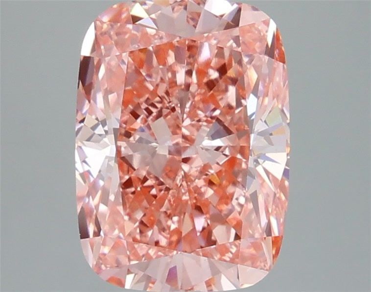 Loose Diamond - CUSHION MODIFIED 4.02ct Fancy Vivid Pink VS1: Loose Diamond - CUSHION MODIFIED 4.02ct Fancy Vivid Pink VS1 Source: This is a real non-mined Diamond that has been grown in a lab Shape: CUSHION MODIFIED Carats: 4.02 Color: Fancy Vivid Pink Certific