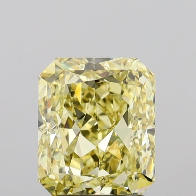 Loose Diamond - RADIANT 2.07ct Fancy Intense Yellow VS1: Loose Diamond - RADIANT 2.07ct Fancy Intense Yellow VS1 Source: This is a real non-mined Diamond that has been grown in a lab Shape: RADIANT Carats: 2.07 Color: Fancy Intense Yellow Certification: IGI