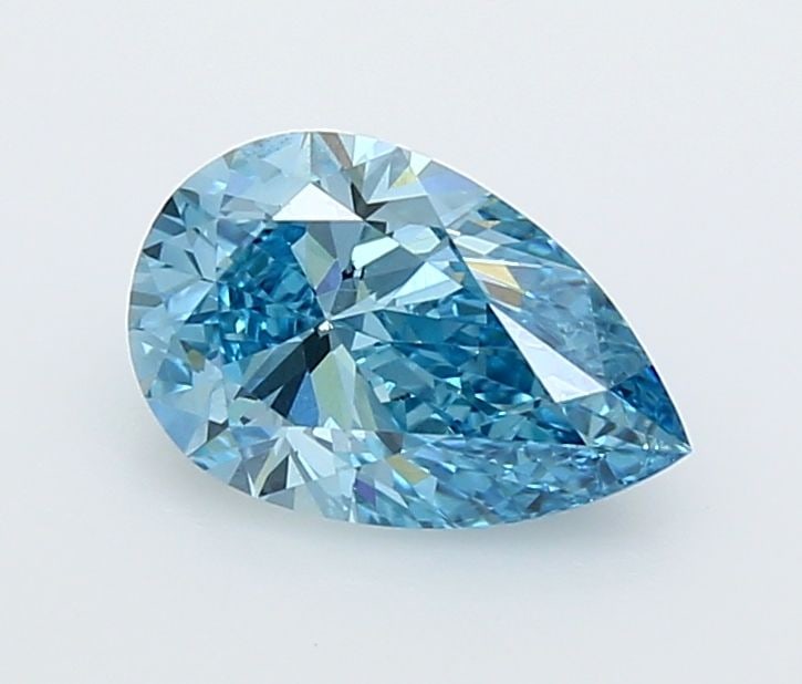 Loose Diamond - PEAR 1.53ct Fancy Vivid Blue VVS2: Loose Diamond - PEAR 1.53ct Fancy Vivid Blue VVS2 Source: This is a real non-mined Diamond that has been grown in a lab Shape: PEAR Carats: 1.53 Color: Fancy Vivid Blue Certification: IGI Video: