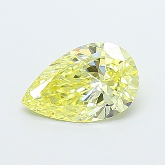 Loose Diamond - PEAR 0.58ct Fancy Intense Yellow VS1: Loose Diamond - PEAR 0.58ct Fancy Intense Yellow VS1 Source: This is a real non-mined Diamond that has been grown in a lab Shape: PEAR Carats: 0.58 Color: Fancy Intense Yellow Certification: IGI Video