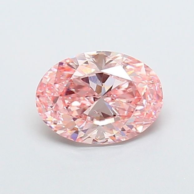 Loose Diamond - OVAL 1.49ct Fancy Vivid Pink VS2: Loose Diamond - OVAL 1.49ct Fancy Vivid Pink VS2 Source: This is a real non-mined Diamond that has been grown in a lab Shape: OVAL Carats: 1.49 Color: Fancy Vivid Pink Certification: IGI Video: