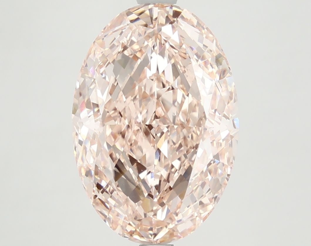 Loose Diamond - OVAL 4.43ct Fancy Intense Pink VS1: Loose Diamond - OVAL 4.43ct Fancy Intense Pink VS1 Source: This is a real non-mined Diamond that has been grown in a lab Shape: OVAL Carats: 4.43 Color: Fancy Intense Pink Certification: IGI Video: