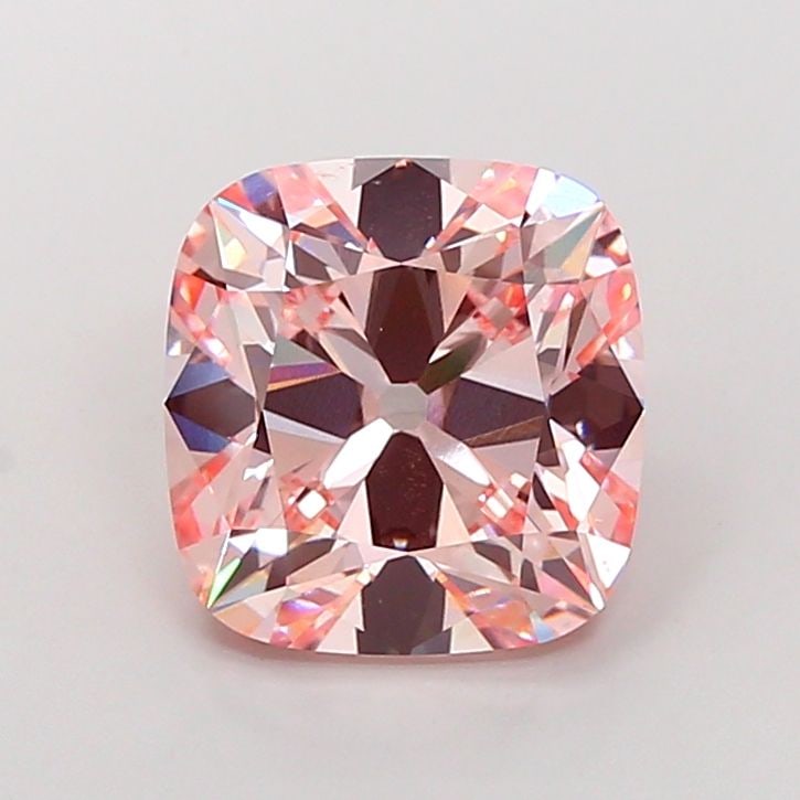 Loose Diamond - CUSHION MODIFIED 7.0ct Fancy Intense Pink VS1: Loose Diamond - CUSHION MODIFIED 7.0ct Fancy Intense Pink VS1 Source: This is a real non-mined Diamond that has been grown in a lab Shape: CUSHION MODIFIED Carats: 7.0 Color: Fancy Intense Pink Certif