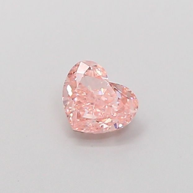 Loose Diamond - HEART 0.48ct Fancy Vivid Pink VS1: Loose Diamond - HEART 0.48ct Fancy Vivid Pink VS1 Source: This is a real non-mined Diamond that has been grown in a lab Shape: HEART Carats: 0.48 Color: Fancy Vivid Pink Certification: IGI Video: