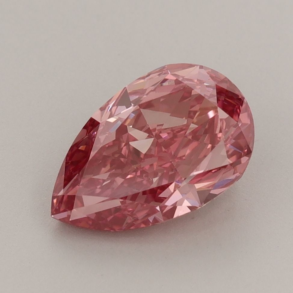 Loose Diamond - PEAR 2.15ct Fancy Vivid Pink VS2: Loose Diamond - PEAR 2.15ct Fancy Vivid Pink VS2 Source: This is a real non-mined Diamond that has been grown in a lab Shape: PEAR Carats: 2.15 Color: Fancy Vivid Pink Certification: IGI Additional im