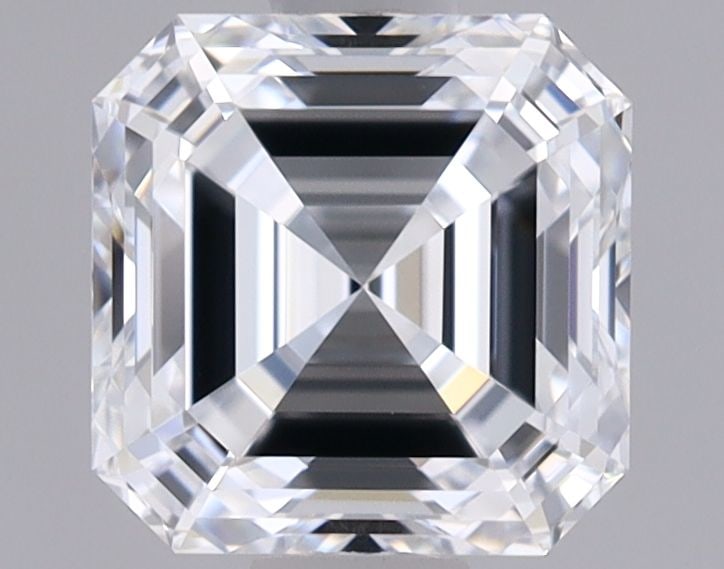 Loose Diamond - ASSCHER 1.02ct E VVS1: Loose Diamond - ASSCHER 1.02ct E VVS1 Source: This is a real non-mined Diamond that has been grown in a lab Shape: ASSCHER Carats: 1.02 Color: E Clarity: VVS1 Certification: GIA Video: