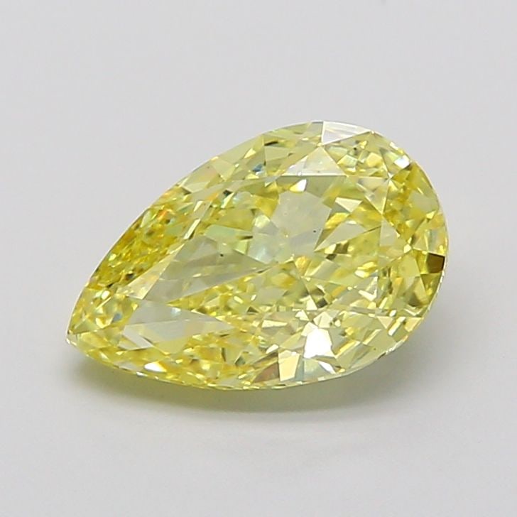 Loose Diamond - PEAR 3.56ct Fancy Intense Yellow VS1: Loose Diamond - PEAR 3.56ct Fancy Intense Yellow VS1 Source: This is a real non-mined Diamond that has been grown in a lab Shape: PEAR Carats: 3.56 Color: Fancy Intense Yellow Certification: IGI Video
