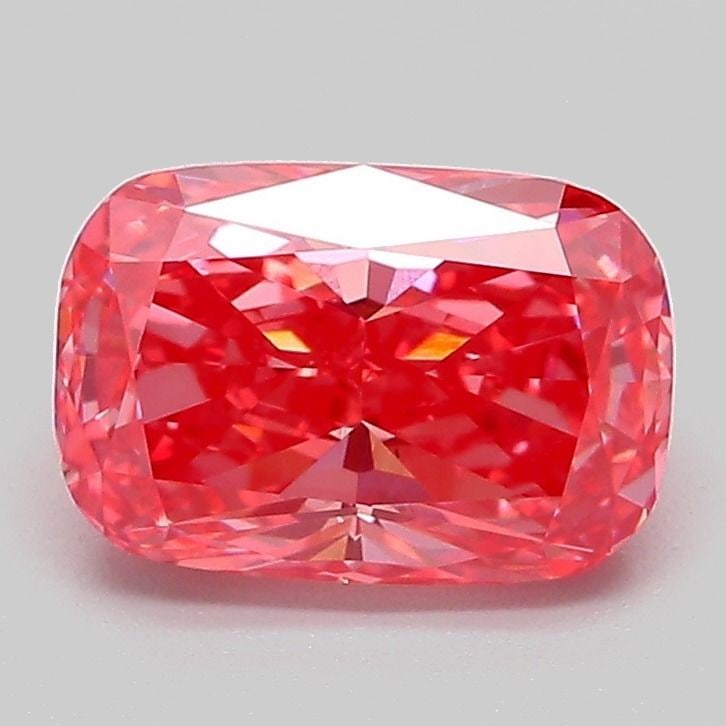 Loose Diamond - CUSHION MODIFIED 1.76ct Fancy Vivid Pink VS1: Loose Diamond - CUSHION MODIFIED 1.76ct Fancy Vivid Pink VS1 Source: This is a real non-mined Diamond that has been grown in a lab Shape: CUSHION MODIFIED Carats: 1.76 Color: Fancy Vivid Pink Certific