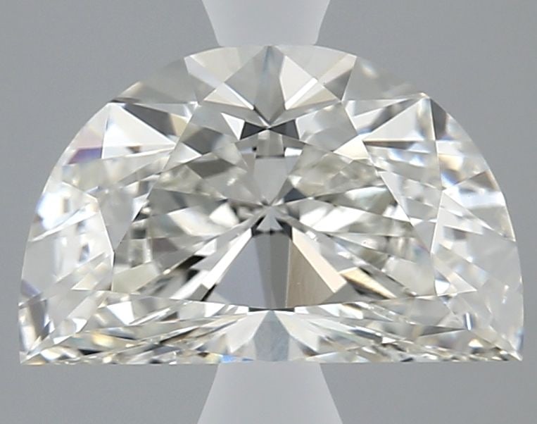Loose Diamond - HALF MOON 1.58ct H VVS2: Loose Diamond - HALF MOON 1.58ct H VVS2 Source: This is a real non-mined Diamond that has been grown in a lab Shape: HALF MOON Carats: 1.58 Color: H Clarity: VVS2 Certification: IGI Video: