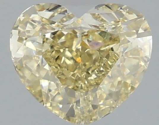 Loose Diamond - HEART 2.04ct Fancy Yellow VS1: Loose Diamond - HEART 2.04ct Fancy Yellow VS1 Source: This is a real non-mined Diamond that has been grown in a lab Shape: HEART Carats: 2.04 Color: Fancy Yellow Certification: IGI Video: