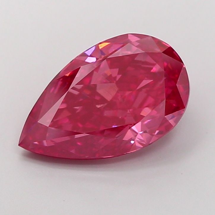 Loose Diamond - PEAR 5.08ct Fancy Vivid Pink VS1: Loose Diamond - PEAR 5.08ct Fancy Vivid Pink VS1 Source: This is a real non-mined Diamond that has been grown in a lab Shape: PEAR Carats: 5.08 Color: Fancy Vivid Pink Certification: IGI Video: