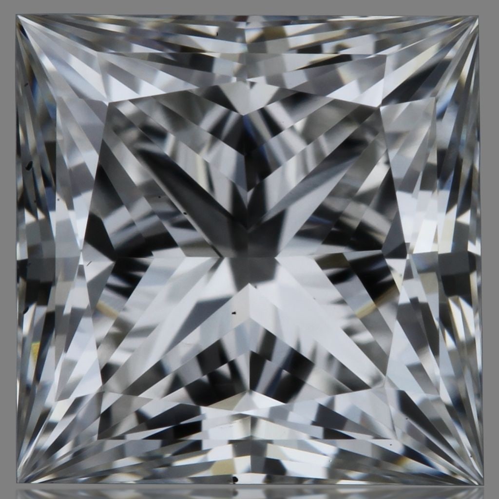 Loose Diamond - PRINCESS 1.23ct F VS2: Loose Diamond - PRINCESS 1.23ct F VS2 Source: This is a real non-mined Diamond that has been grown in a lab Shape: PRINCESS Carats: 1.23 Color: F Clarity: VS2 Certification: IGI Video: