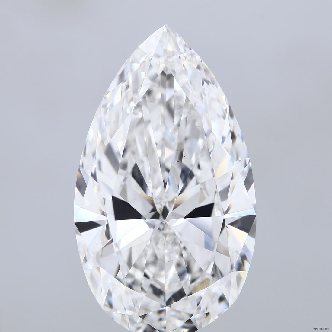 Loose Diamond - PEAR 20.0ct F VS1: Loose Diamond - PEAR 20.0ct F VS1 Source: This is a real non-mined Diamond that has been grown in a lab Shape: PEAR Carats: 20.0 Color: F Clarity: VS1 Certification: IGI Video: