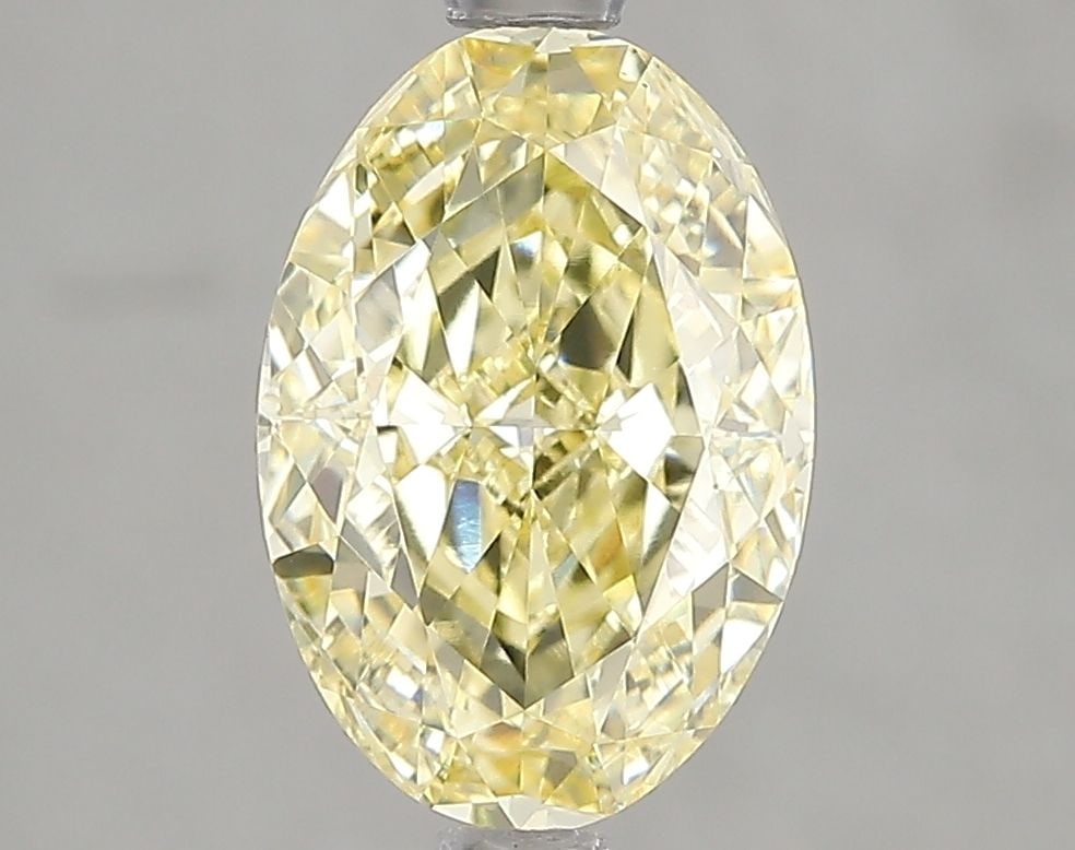 Loose Diamond - OVAL 2.54ct Fancy Intense Yellow VS1: Loose Diamond - OVAL 2.54ct Fancy Intense Yellow VS1 Source: This is a real non-mined Diamond that has been grown in a lab Shape: OVAL Carats: 2.54 Color: Fancy Intense Yellow Certification: IGI Video
