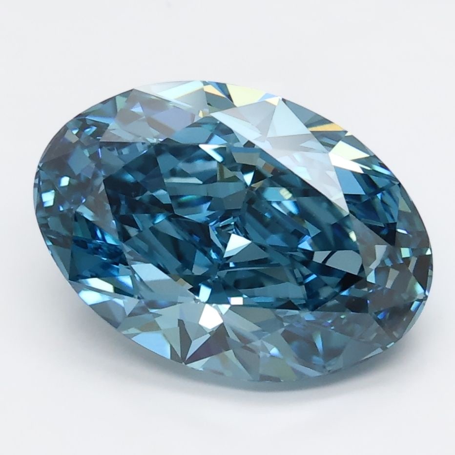 Loose Diamond - OVAL 3.3ct Blue VS1: Loose Diamond - OVAL 3.3ct Blue VS1 Source: This is a real non-mined Diamond that has been grown in a lab Shape: OVAL Carats: 3.3 Color: Blue Certification: NONE Video: