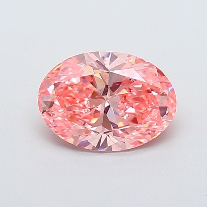 Loose Diamond - OVAL 1.52ct Fancy Vivid Pink VS2: Loose Diamond - OVAL 1.52ct Fancy Vivid Pink VS2 Source: This is a real non-mined Diamond that has been grown in a lab Shape: OVAL Carats: 1.52 Color: Fancy Vivid Pink Certification: IGI Video: