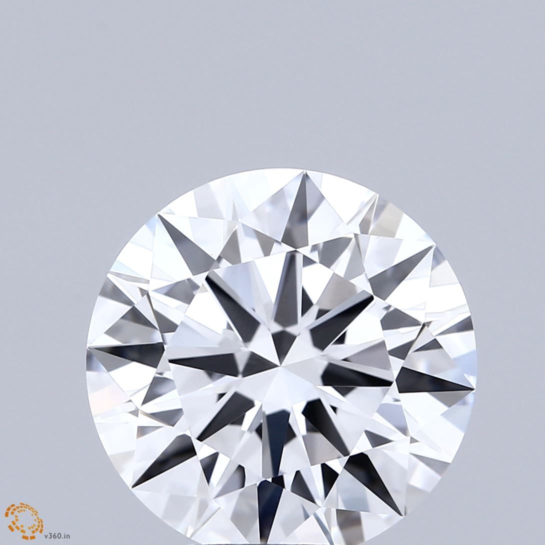 Ideal Loose Diamond - ROUND 2.03ct D VS1: Ideal Loose Diamond - ROUND 2.03ct D VS1 Source: This is a real non-mined Diamond that has been grown in a lab Shape: ROUND Carats: 2.03 Color: D Clarity: VS1 Certification: IGI Video: