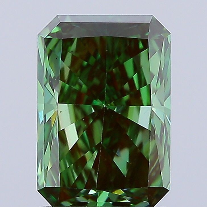 Loose Diamond - RADIANT 2.09ct Fancy Vivid Green VS1 (1 of 1)