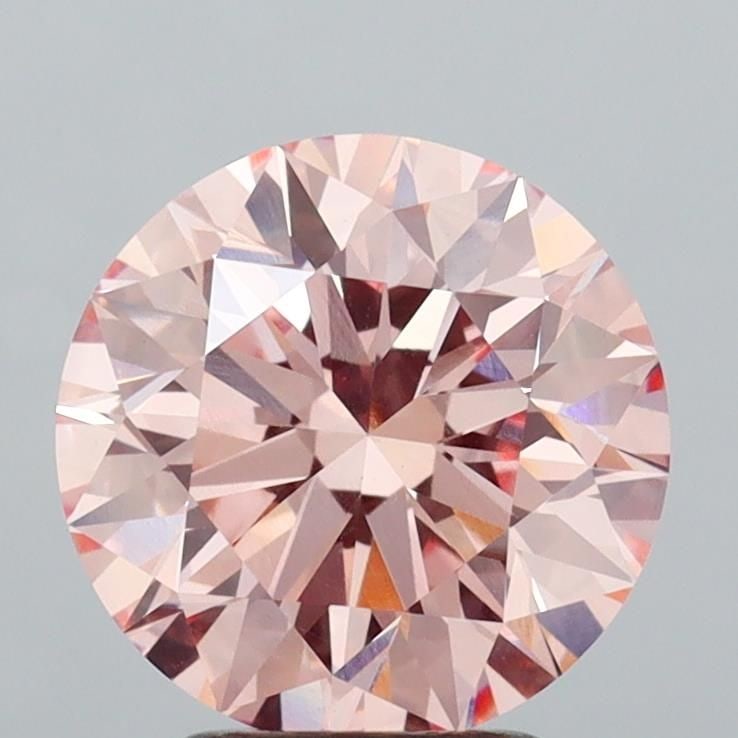 Loose Diamond - ROUND 3.19ct Fancy Intense Pink VVS2: Loose Diamond - ROUND 3.19ct Fancy Intense Pink VVS2 Source: This is a real non-mined Diamond that has been grown in a lab Shape: ROUND Carats: 3.19 Color: Fancy Intense Pink Certification: IGI Video: