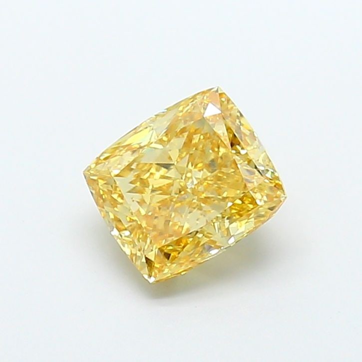 Loose Diamond - CUSHION MODIFIED 3.02ct Fancy Intense Yellow VS1: Loose Diamond - CUSHION MODIFIED 3.02ct Fancy Intense Yellow VS1 Source: This is a real non-mined Diamond that has been grown in a lab Shape: CUSHION MODIFIED Carats: 3.02 Color: Fancy Intense Yellow 