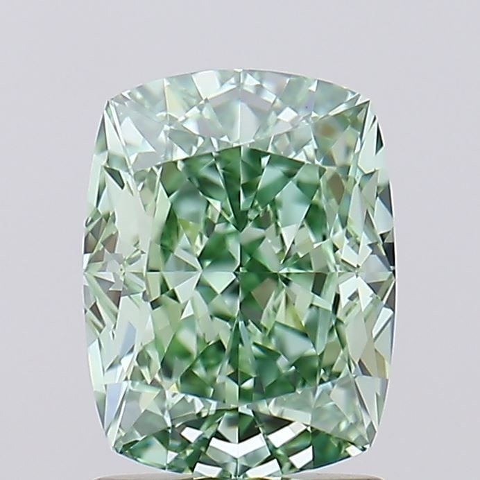 Loose Diamond - CUSHION MODIFIED 1.98ct Fancy Vivid Green IF: Loose Diamond - CUSHION MODIFIED 1.98ct Fancy Vivid Green IF Source: This is a real non-mined Diamond that has been grown in a lab Shape: CUSHION MODIFIED Carats: 1.98 Color: Fancy Vivid Green Certifi