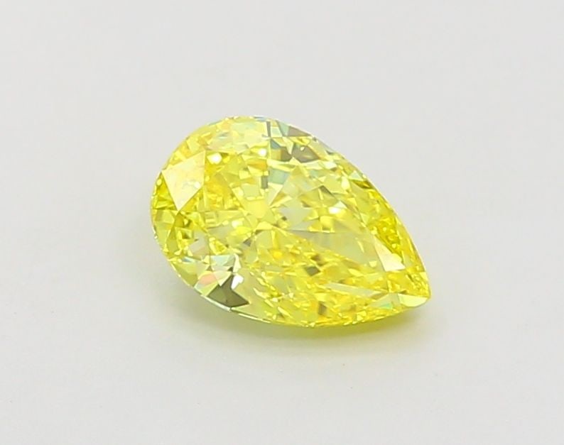Loose Diamond - PEAR 1.02ct Fancy Vivid Yellow VVS2: Loose Diamond - PEAR 1.02ct Fancy Vivid Yellow VVS2 Source: This is a real non-mined Diamond that has been grown in a lab Shape: PEAR Carats: 1.02 Color: Fancy Vivid Yellow Certification: IGI Video: