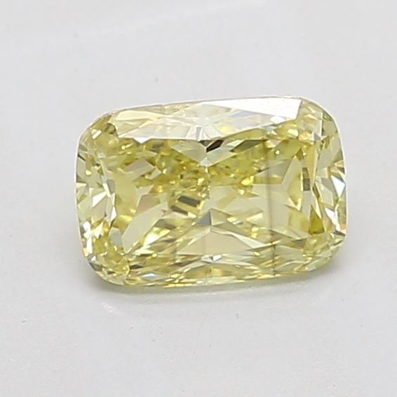 Loose Diamond - CUSHION MODIFIED 1.03ct Fancy Intense Yellow SI1: Loose Diamond - CUSHION MODIFIED 1.03ct Fancy Intense Yellow SI1 Source: This is a real non-mined Diamond that has been grown in a lab Shape: CUSHION MODIFIED Carats: 1.03 Color: Fancy Intense Yellow 