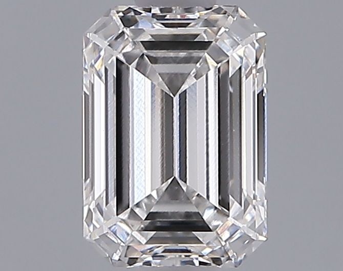 Loose Diamond - EMERALD 1.05ct E VVS1: Loose Diamond - EMERALD 1.05ct E VVS1 Source: This is a real non-mined Diamond that has been grown in a lab Shape: EMERALD Carats: 1.05 Color: E Clarity: VVS1 Certification: IGI Video: