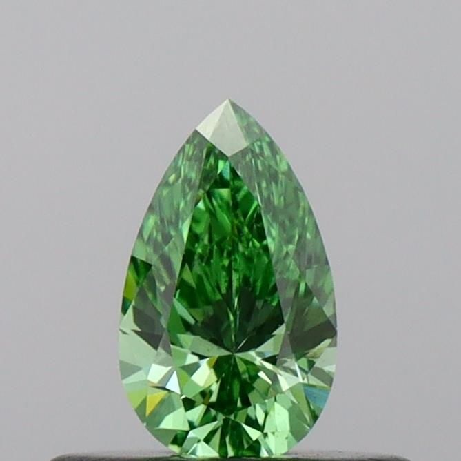 Loose Diamond - PEAR 0.29ct Fancy Vivid Green VS1: Loose Diamond - PEAR 0.29ct Fancy Vivid Green VS1 Source: This is a real non-mined Diamond that has been grown in a lab Shape: PEAR Carats: 0.29 Color: Fancy Vivid Green Certification: IGI Video: