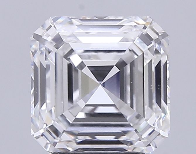 Loose Diamond - ASSCHER 4.08ct D VVS2: Loose Diamond - ASSCHER 4.08ct D VVS2 Source: This is a real non-mined Diamond that has been grown in a lab Shape: ASSCHER Carats: 4.08 Color: D Clarity: VVS2 Certification: IGI Video: