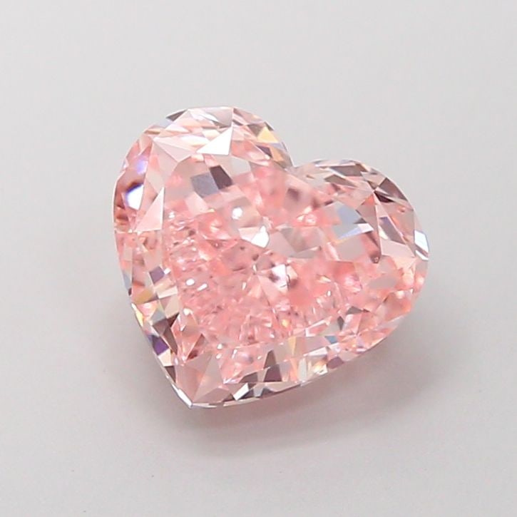 Loose Diamond - HEART 3.02ct Fancy Vivid Pink SI1: Loose Diamond - HEART 3.02ct Fancy Vivid Pink SI1 Source: This is a real non-mined Diamond that has been grown in a lab Shape: HEART Carats: 3.02 Color: Fancy Vivid Pink Certification: IGI Video: