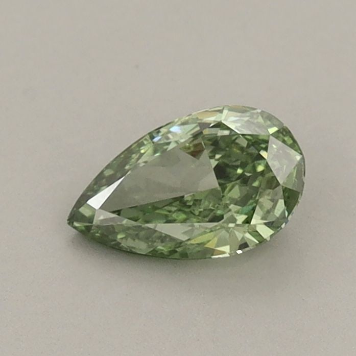 Loose Diamond - PEAR 0.48ct Fancy Vivid Green VS2: Loose Diamond - PEAR 0.48ct Fancy Vivid Green VS2 Source: This is a real non-mined Diamond that has been grown in a lab Shape: PEAR Carats: 0.48 Color: Fancy Vivid Green Certification: IGI Video: