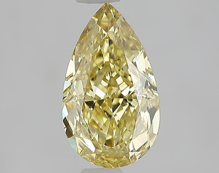 Loose Diamond - PEAR 1.53ct Fancy Intense Yellow VS1: Loose Diamond - PEAR 1.53ct Fancy Intense Yellow VS1 Source: This is a real non-mined Diamond that has been grown in a lab Shape: PEAR Carats: 1.53 Color: Fancy Intense Yellow Certification: IGI Video