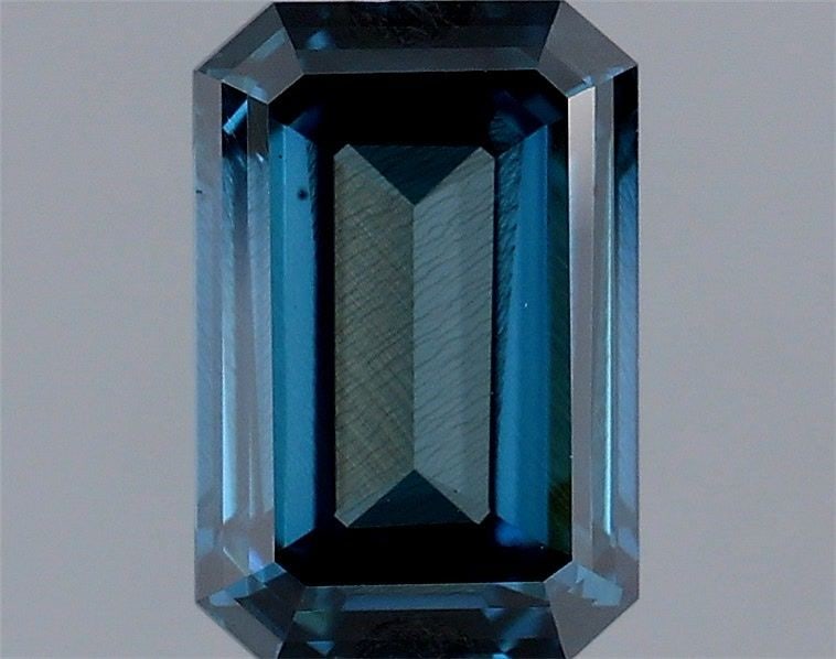 Loose Diamond - EMERALD 1.21ct Fancy Deep Greenish Blue SI2: Loose Diamond - EMERALD 1.21ct Fancy Deep Greenish Blue SI2 Source: This is a real non-mined Diamond that has been grown in a lab Shape: EMERALD Carats: 1.21 Color: Fancy Deep Greenish Blue
