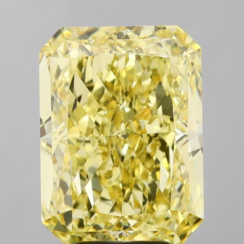 Loose Diamond - RADIANT 6.04ct Fancy Intense Yellow VS1: Loose Diamond - RADIANT 6.04ct Fancy Intense Yellow VS1 Source: This is a real non-mined Diamond that has been grown in a lab Shape: RADIANT Carats: 6.04 Color: Fancy Intense Yellow Certification: IGI