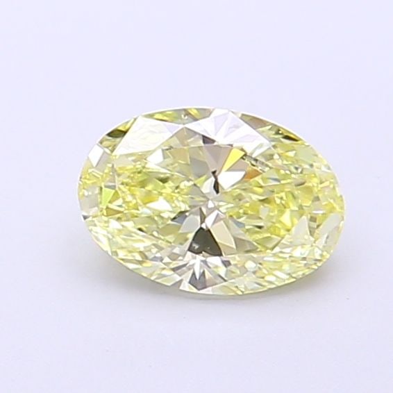 Loose Diamond - OVAL 0.59ct Fancy Yellow VVS2: Loose Diamond - OVAL 0.59ct Fancy Yellow VVS2 Source: This is a real non-mined Diamond that has been grown in a lab Shape: OVAL Carats: 0.59 Color: Fancy Yellow Certification: IGI Video: