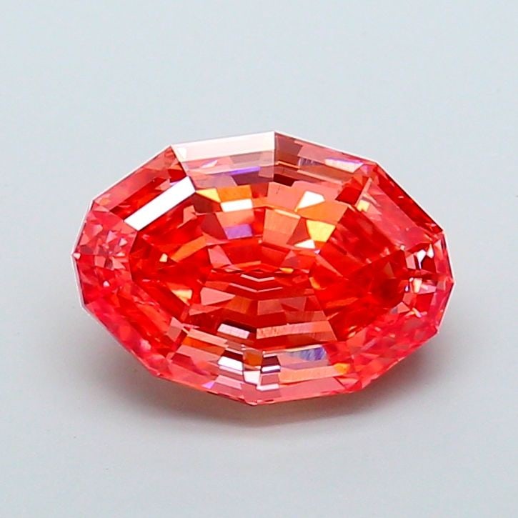 Loose Diamond - OTHER 5.02ct Fancy Vivid Pink VS1: Loose Diamond - OTHER 5.02ct Fancy Vivid Pink VS1 Source: This is a real non-mined Diamond that has been grown in a lab Shape: OTHER Carats: 5.02 Color: Fancy Vivid Pink Certification: IGI Video: