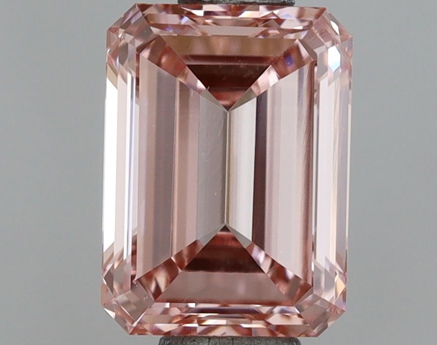 Loose Diamond - EMERALD 1.0ct Fancy Vivid Pink VVS2: Loose Diamond - EMERALD 1.0ct Fancy Vivid Pink VVS2 Source: This is a real non-mined Diamond that has been grown in a lab Shape: EMERALD Carats: 1.0 Color: Fancy Vivid Pink Certification: IGI Video: