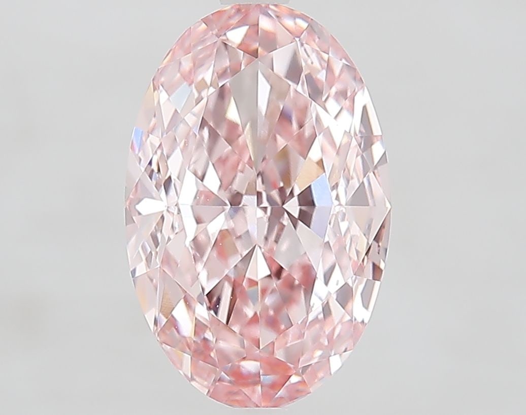 Loose Diamond - OVAL 3.9ct Fancy Vivid Pink VVS2: Loose Diamond - OVAL 3.9ct Fancy Vivid Pink VVS2 Source: This is a real non-mined Diamond that has been grown in a lab Shape: OVAL Carats: 3.9 Color: Fancy Vivid Pink Certification: IGI Video: