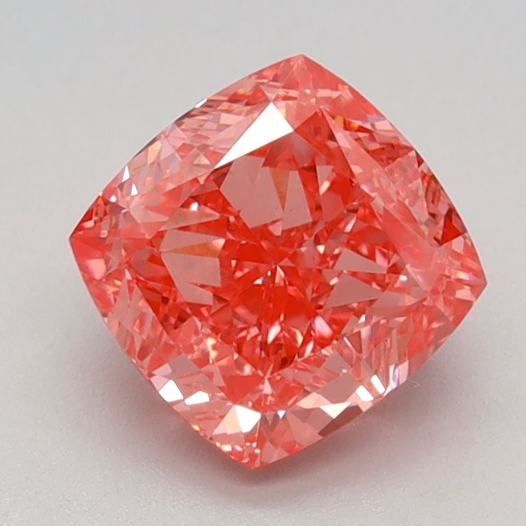 Loose Diamond - CUSHION MODIFIED 1.63ct Fancy Vivid Pink VS1: Loose Diamond - CUSHION MODIFIED 1.63ct Fancy Vivid Pink VS1 Source: This is a real non-mined Diamond that has been grown in a lab Shape: CUSHION MODIFIED Carats: 1.63 Color: Fancy Vivid Pink Certific