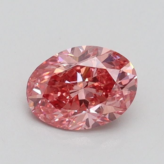 Loose Diamond - OVAL 0.6ct Fancy Vivid Pink VS1: Loose Diamond - OVAL 0.6ct Fancy Vivid Pink VS1 Source: This is a real non-mined Diamond that has been grown in a lab Shape: OVAL Carats: 0.6 Color: Fancy Vivid Pink Certification: IGI Video: