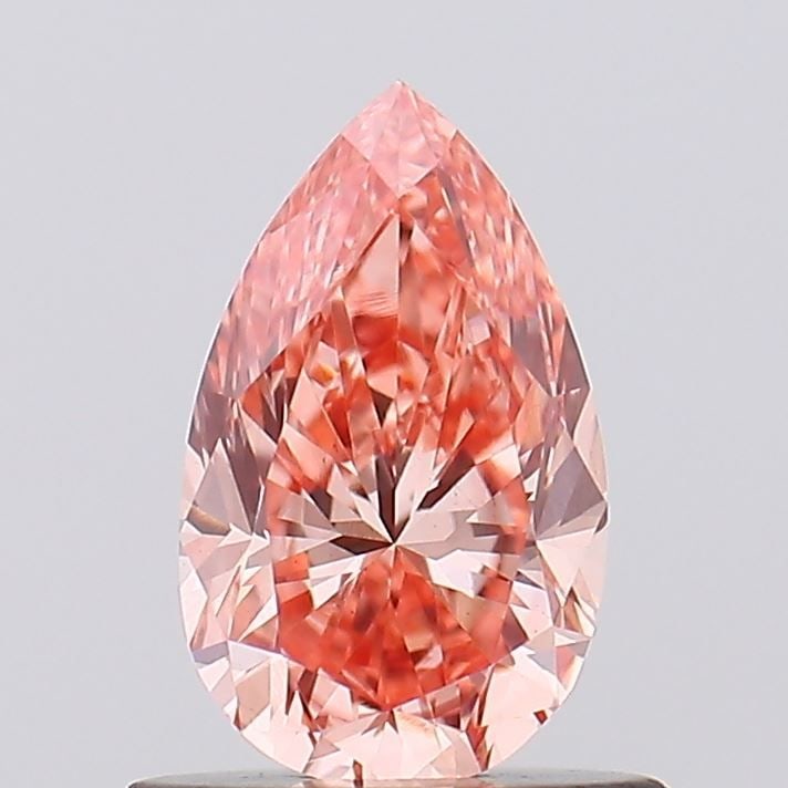Loose Diamond - PEAR 0.72ct Fancy Vivid Pink VS1: Loose Diamond - PEAR 0.72ct Fancy Vivid Pink VS1 Source: This is a real non-mined Diamond that has been grown in a lab Shape: PEAR Carats: 0.72 Color: Fancy Vivid Pink Certification: IGI Video: