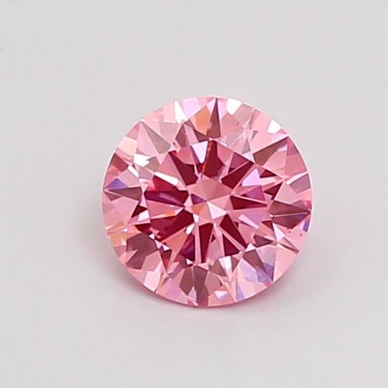 Loose Diamond - ROUND 0.62ct Fancy Vivid Pink VS1: Loose Diamond - ROUND 0.62ct Fancy Vivid Pink VS1 Source: This is a real non-mined Diamond that has been grown in a lab Shape: ROUND Carats: 0.62 Color: Fancy Vivid Pink Certification: IGI Video: