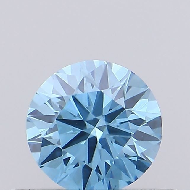 Ideal Loose Diamond - ROUND 0.3ct Fancy Vivid Blue VS1: Ideal Loose Diamond - ROUND 0.3ct Fancy Vivid Blue VS1 Source: This is a real non-mined Diamond that has been grown in a lab Shape: ROUND Carats: 0.3 Color: Fancy Vivid Blue Certification: IGI Video: