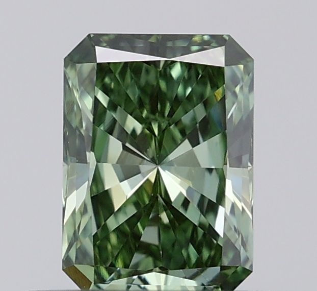 Loose Diamond - RADIANT 0.49ct Fancy Vivid Green VVS2 (1 of 1)