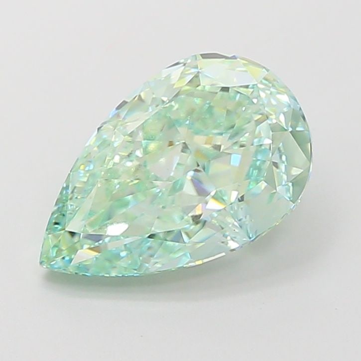 Loose Diamond - PEAR 2.87ct Fancy Vivid Green VVS1: Loose Diamond - PEAR 2.87ct Fancy Vivid Green VVS1 Source: This is a real non-mined Diamond that has been grown in a lab Shape: PEAR Carats: 2.87 Color: Fancy Vivid Green Certification: IGI Video: