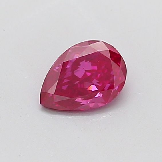 Loose Diamond - PEAR 0.55ct Fancy Deep Pink VS1: Loose Diamond - PEAR 0.55ct Fancy Deep Pink VS1 Source: This is a real non-mined Diamond that has been grown in a lab Shape: PEAR Carats: 0.55 Color: Fancy Deep Pink Certification: NONE Video: