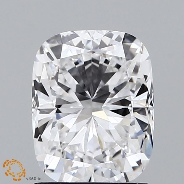 Loose Diamond - CUSHION BRILLIANT 1.6ct D VS1: Loose Diamond - CUSHION BRILLIANT 1.6ct D VS1 Source: This is a real non-mined Diamond that has been grown in a lab Shape: CUSHION BRILLIANT Carats: 1.6 Color: D Clarity: VS1 Certification: GIA Video: