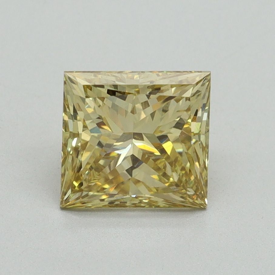 Loose Diamond - PRINCESS 1.53ct Fancy Intense Yellow VS1: Loose Diamond - PRINCESS 1.53ct Fancy Intense Yellow VS1 Source: This is a real non-mined Diamond that has been grown in a lab Shape: PRINCESS Carats: 1.53 Color: Fancy Intense Yellow Certification: I