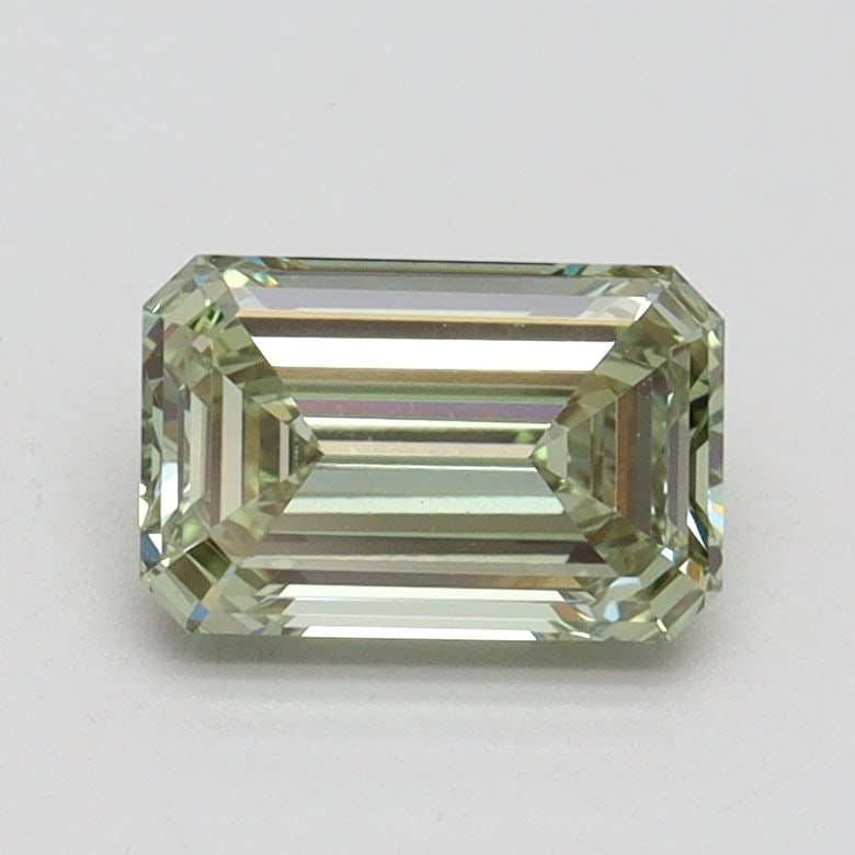 Loose Diamond - EMERALD 1.0ct Fancy Intense Green VS1: Loose Diamond - EMERALD 1.0ct Fancy Intense Green VS1 Source: This is a real non-mined Diamond that has been grown in a lab Shape: EMERALD Carats: 1.0 Color: Fancy Intense Green Certification: IGI Vid